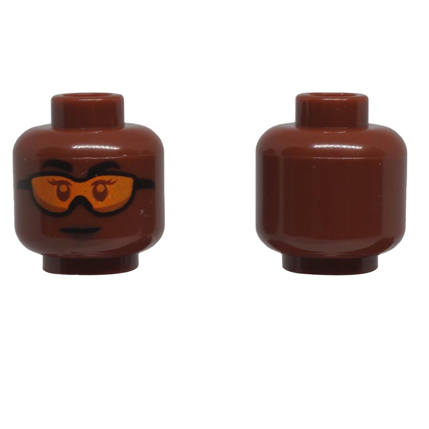 LEGO® Female Minifigure Head 3626pb3167 with Orange Goggles