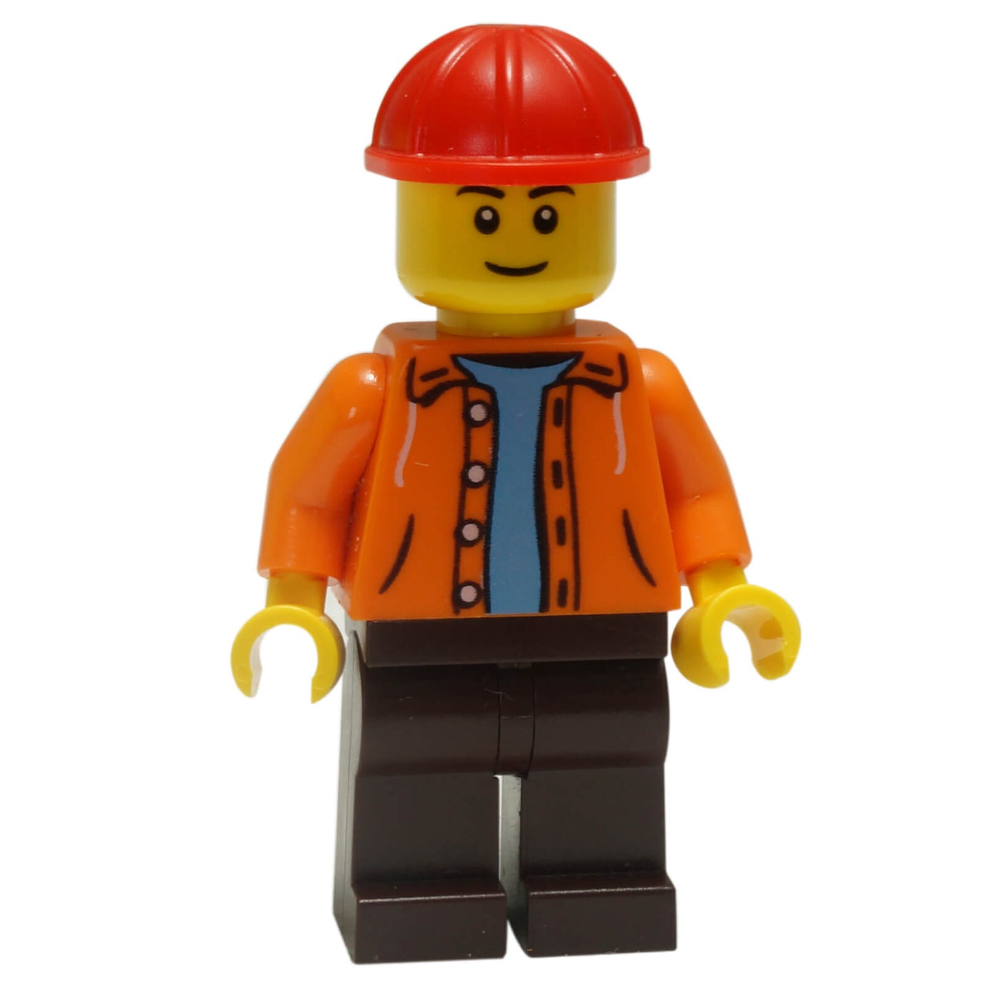 LEGO ferris wheel minifigure twn237 orange jacket red cap