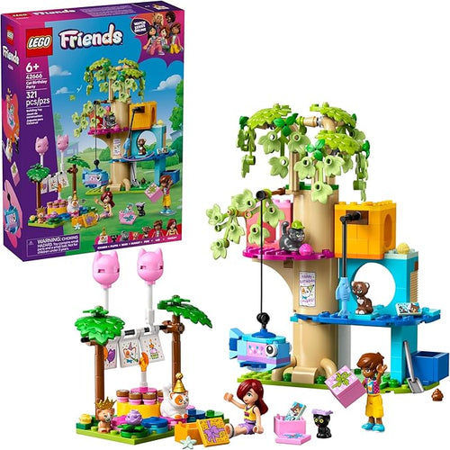 LEGO® Friends Cat Birthday Party & Tree House (42666)