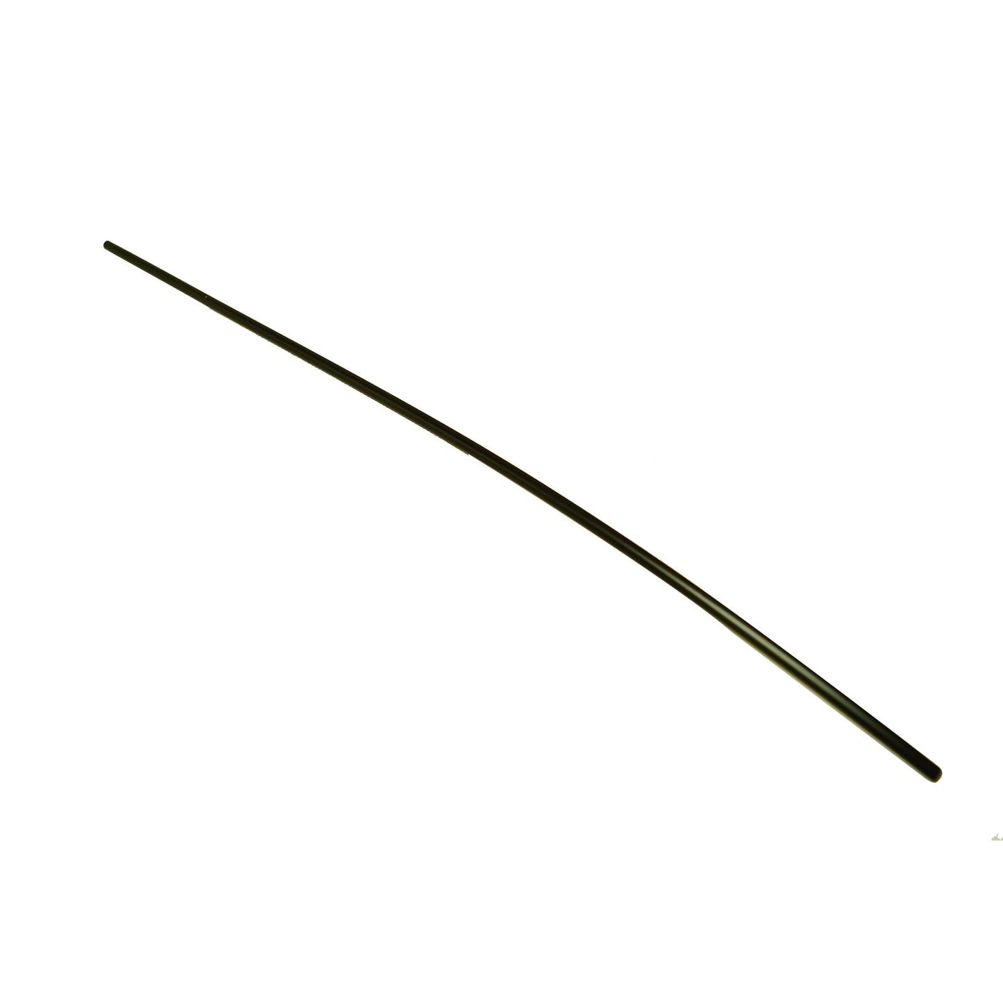 LEGO® stijve slangbuis 75c32 in zwart, plastic buis met een diameter van 3 mm en een lengte van 32L, meet 25,6 cm