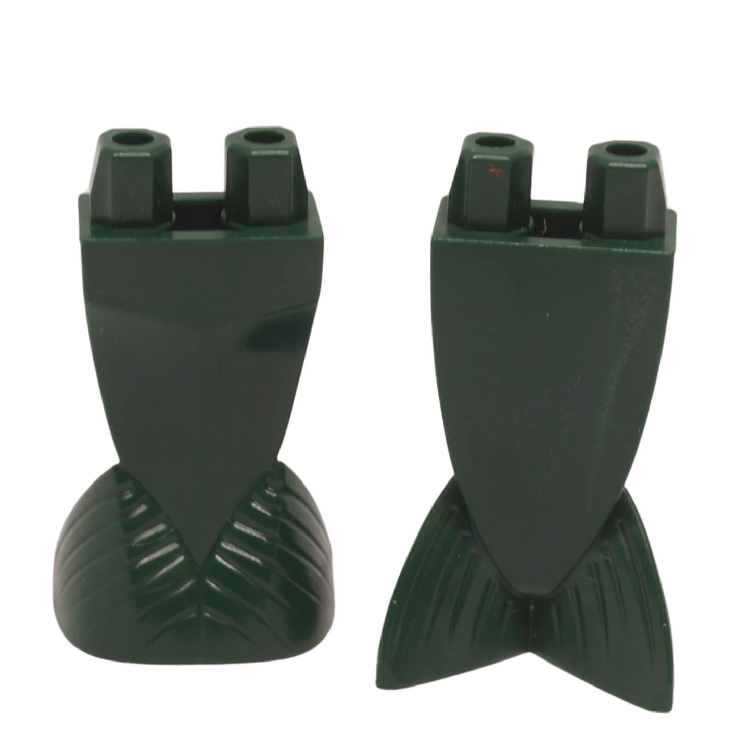 LEGO mermaid tail minifigure lower body part 53494, dark green