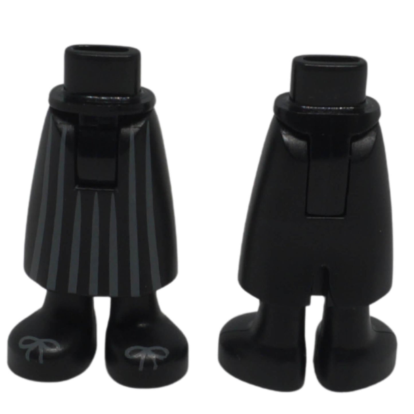LEGO® Mini Doll Legs with long printed skirt thick hinge 59595c00pb27