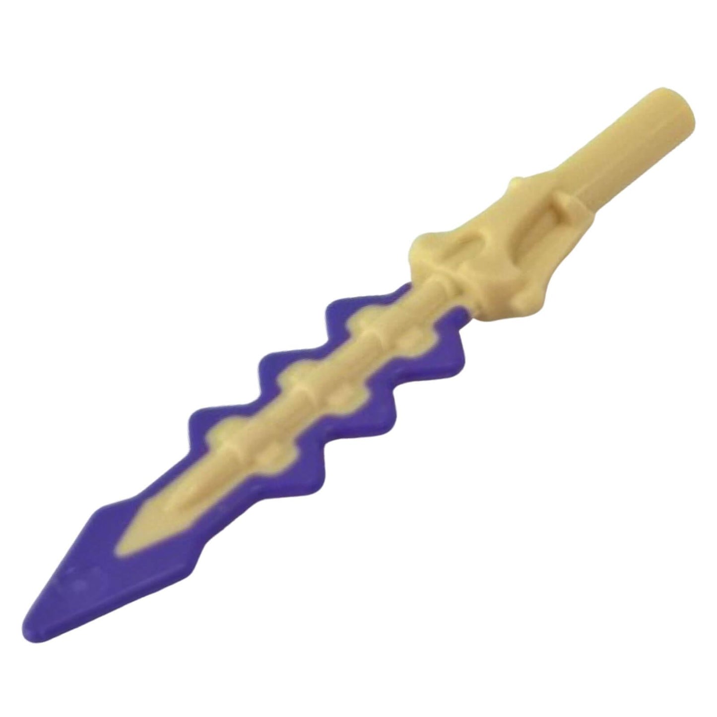 LEGO® Minifigure serrated sword 18957pb01 with snake skull hilt
