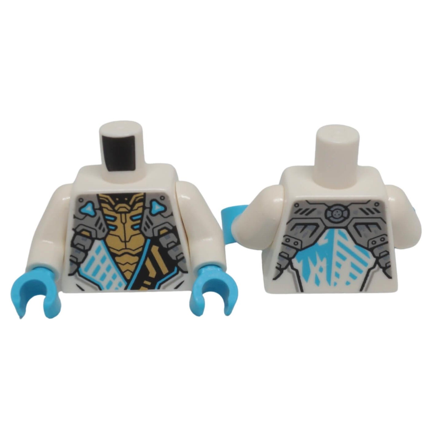 LEGO NINJAGO armored tunic torso with dragon emblem pattern 973pb5971c01