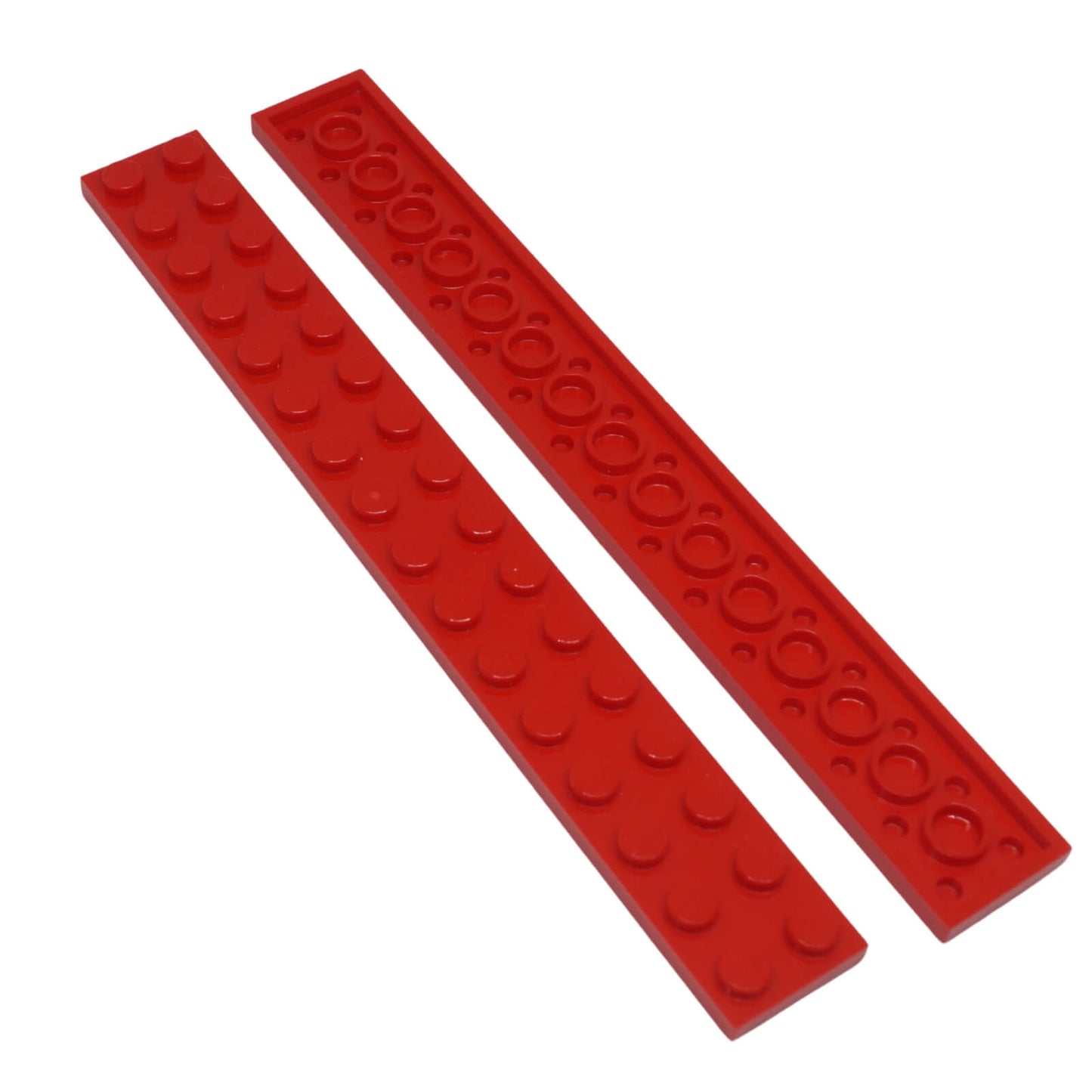 LEGO plate 2x16 part 4282 long building plate red
