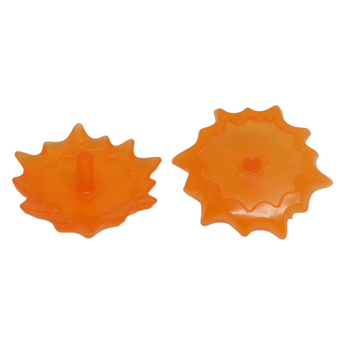 LEGO® Power Burst Shield Small with Bar Ends 35032f energy effect element in trans-orange