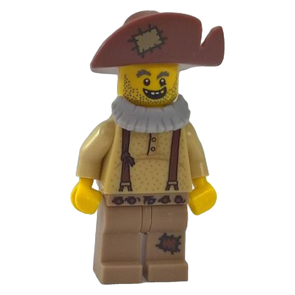 LEGO® Prospector Series 12 col186 minifigure with brown hat and tan frontier outfit