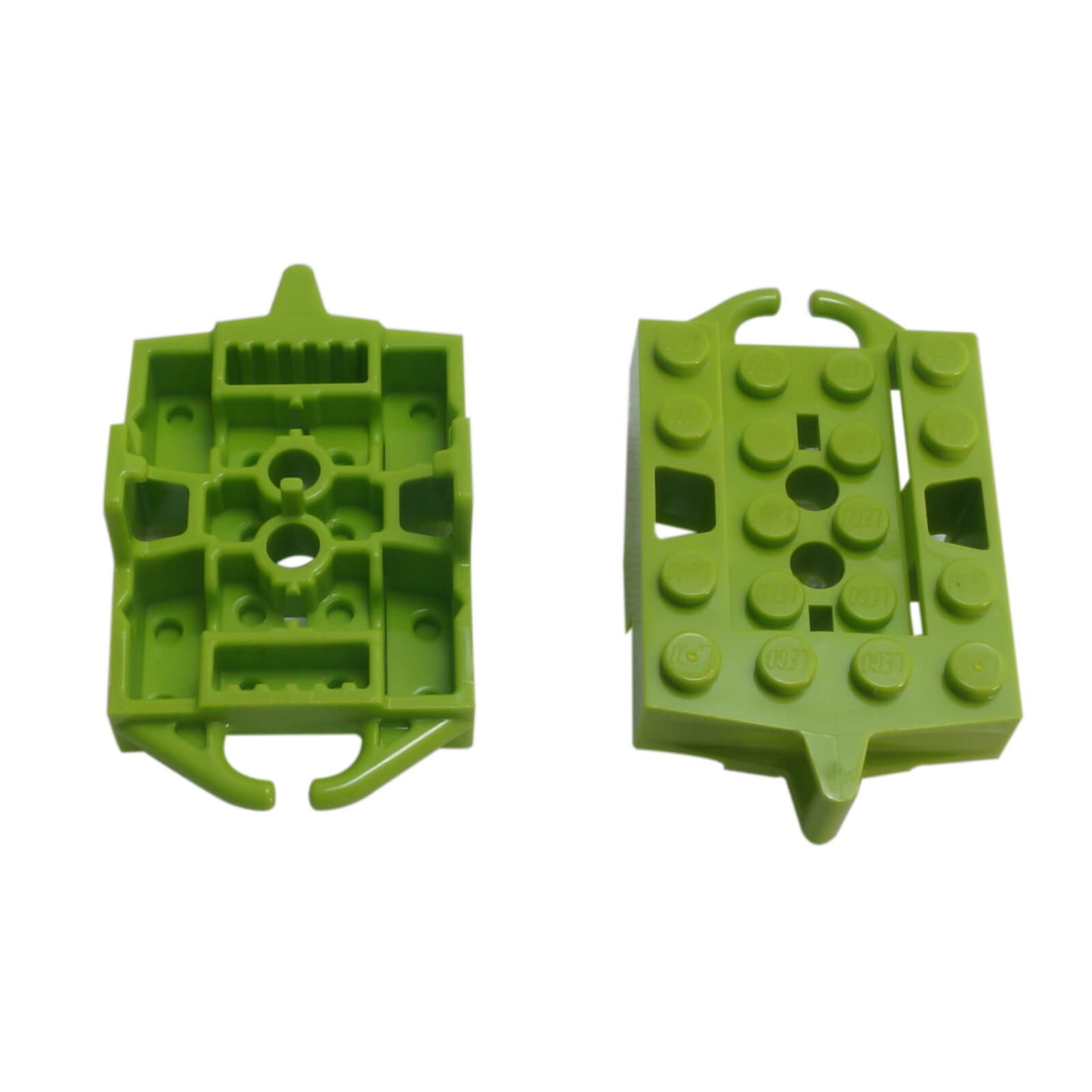 LEGO® Roller Coaster Vehicle Base part 26021 for coaster carts and ride vehicles lime