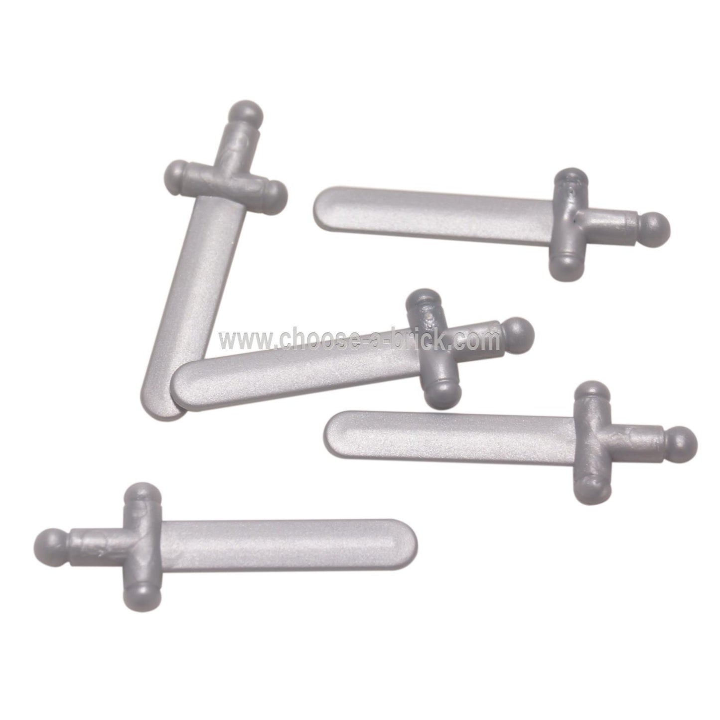 LEGO® Shortsword Minifigure Weapon Part 3847 Pearl Light Gray