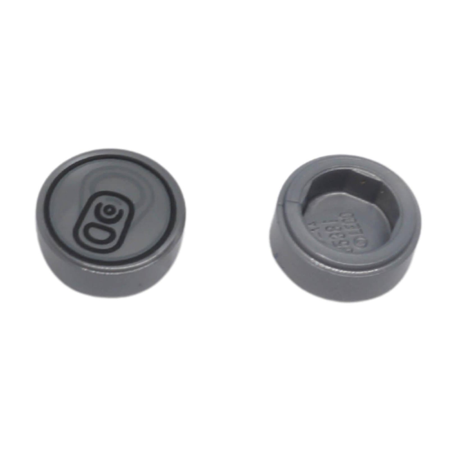 LEGO® round 1 x 1 tile with printed soda can top design 98138pb033