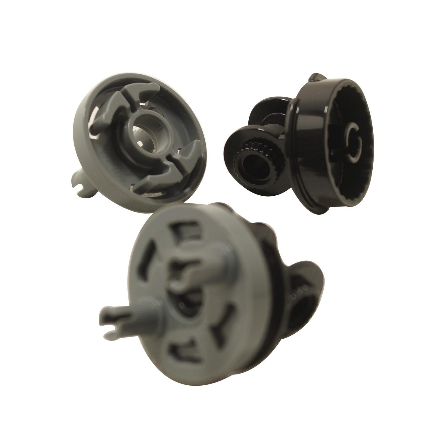 LEGO® Technic rotation joint disk set assembled from parts 80563 and 79505, circular swivel joint components shown together