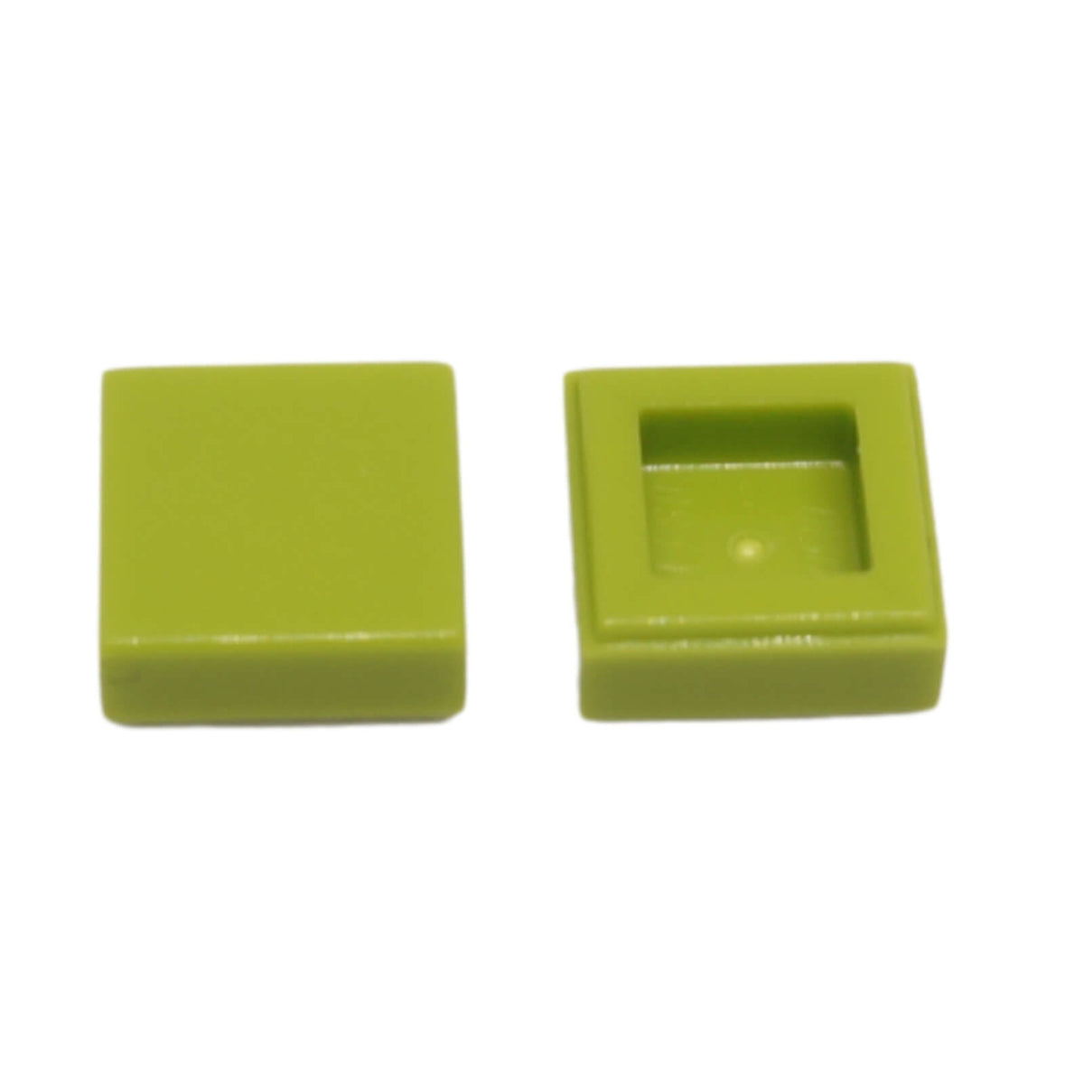 LEGO Tile 1 x 1 part 3070 smooth square building element lime