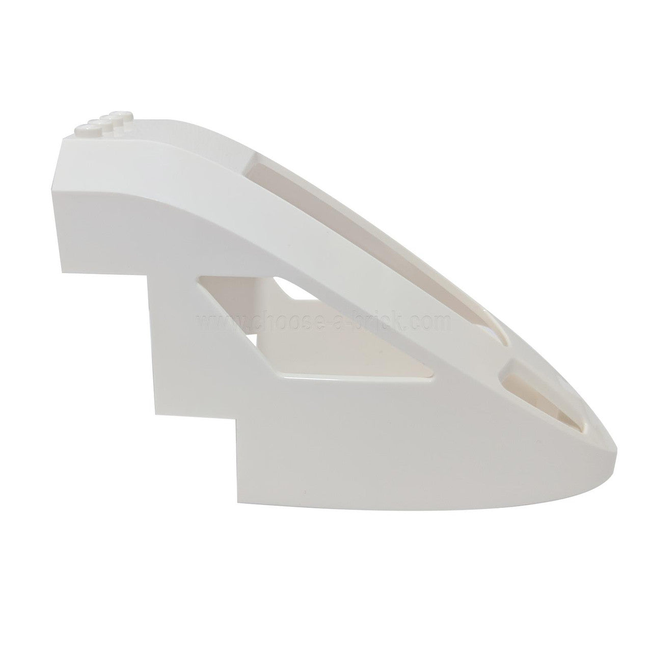 White LEGO® Train Front 6 x 14 x 7 1/3 – Part 15536