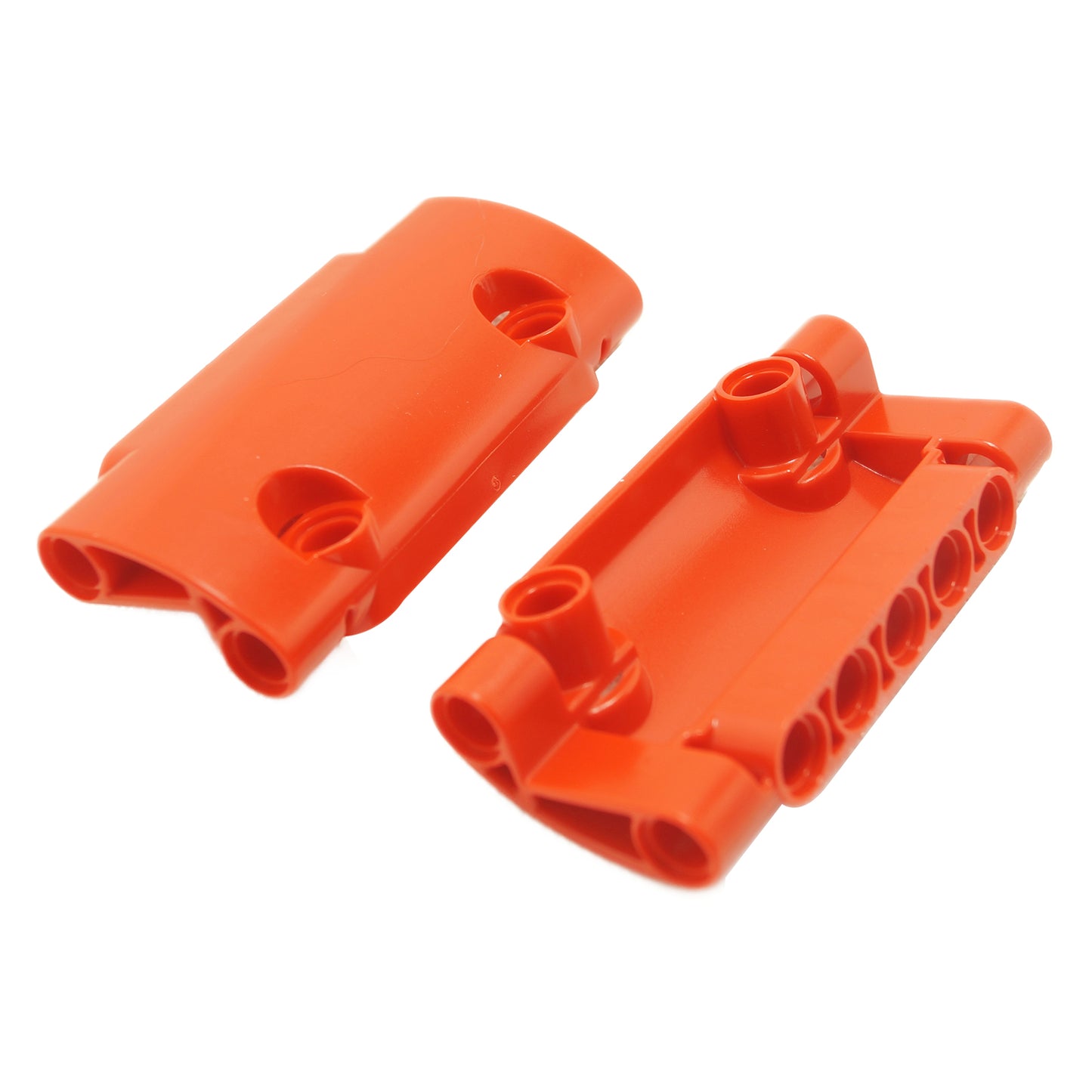 Technic, Pannello Curvo 7 x 3 con 2 Fori per Perni attraverso la Superficie del Pannello