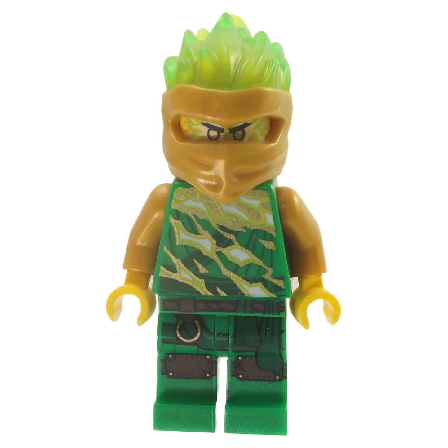 LEGO® Lloyd FS minifigure njo533 with translucent hood from Forbidden Spinjitzu