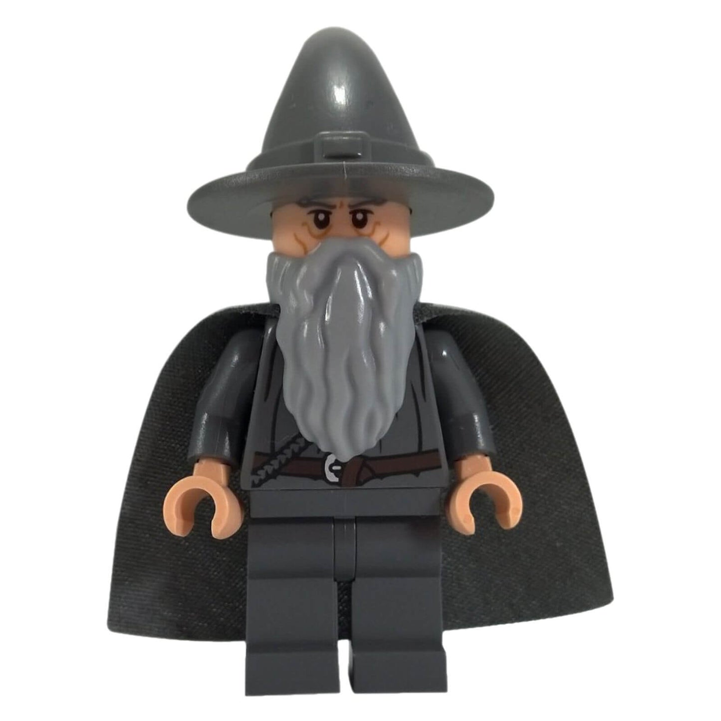 LEGO® Gandalf the Grey Minifigure lor011 – Wizard with Hat, Beard, and Cloak