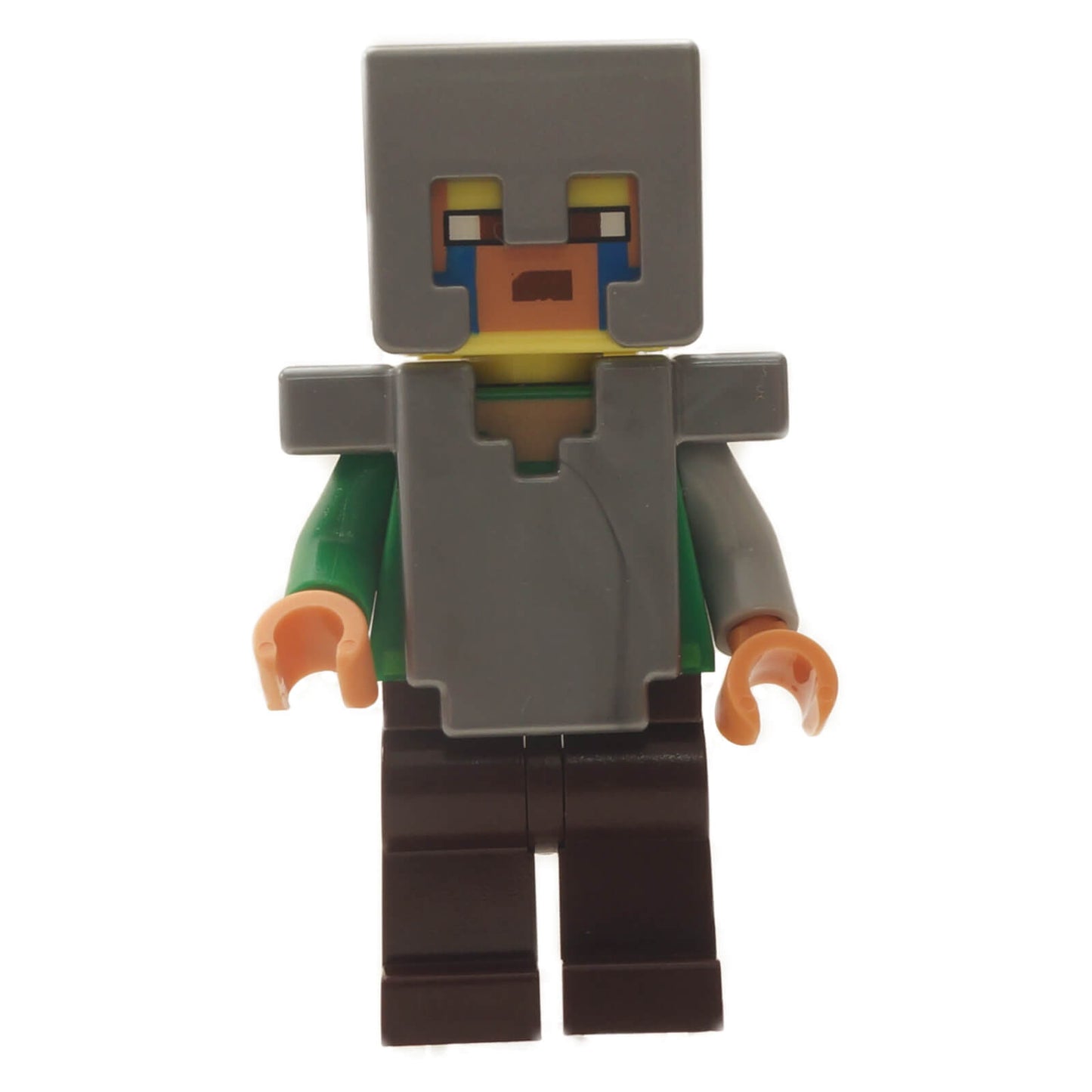 Minecraft Explorer LEGO minifigure min103 armor block style figure