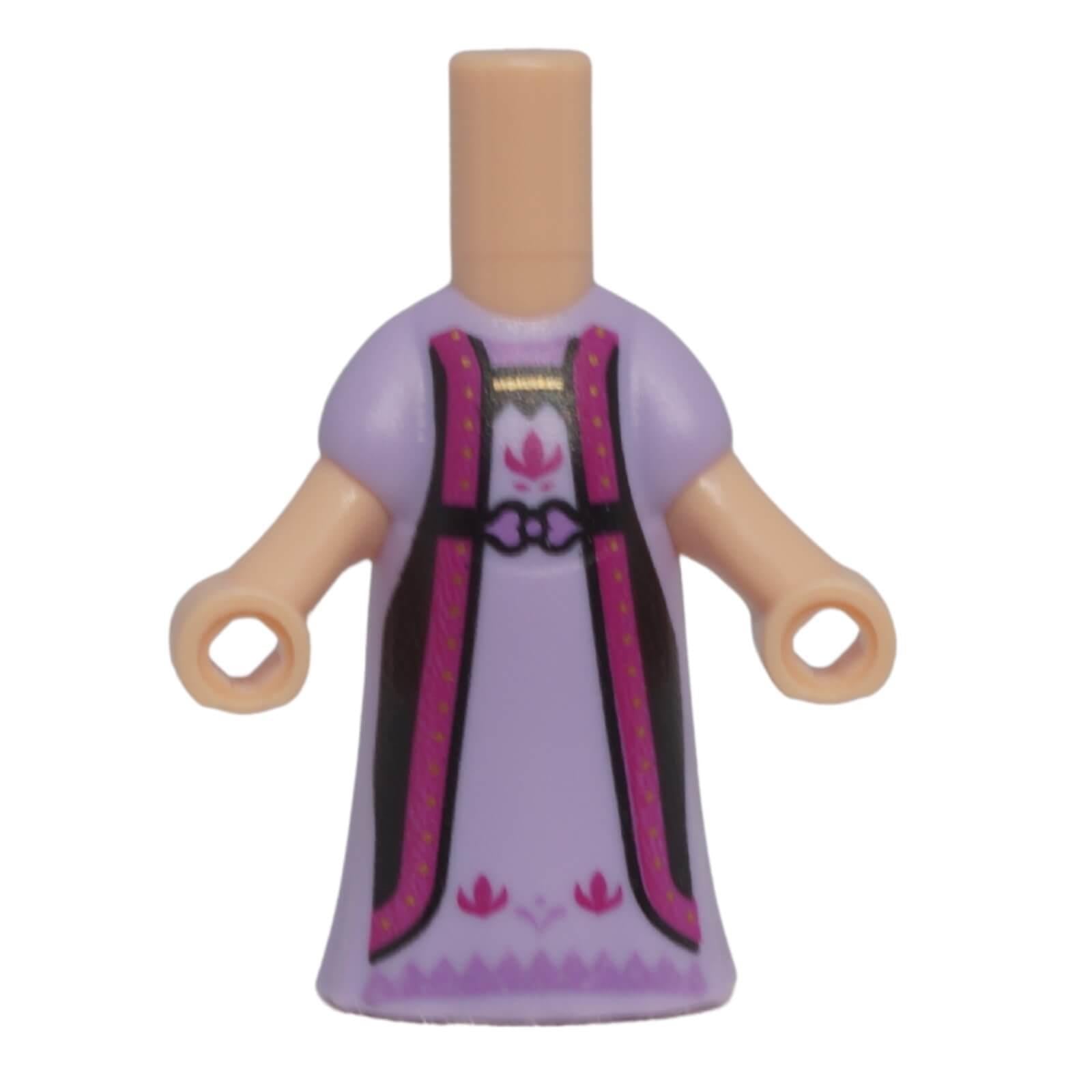 LEGO® Mini-Doll Body Lavender Dress 65203pb008 –