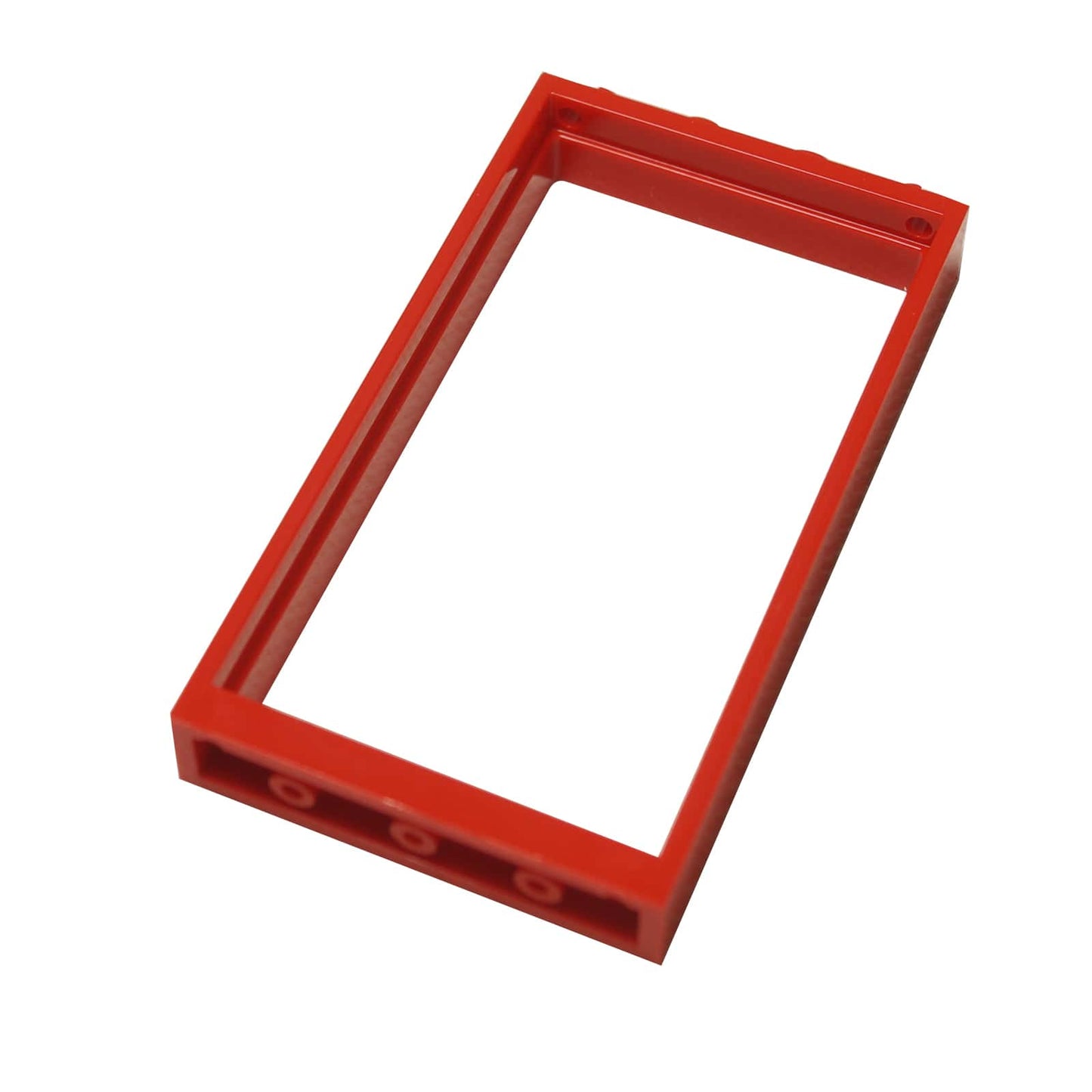 red LEGO Door Frame 1x4x6 Type 2 pieces (60596).