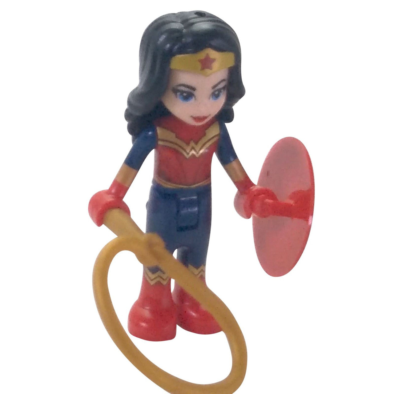 LEGO® Wonder Woman Mini-Doll (shg014) with Lasso and Shield – DC Super Hero Girls