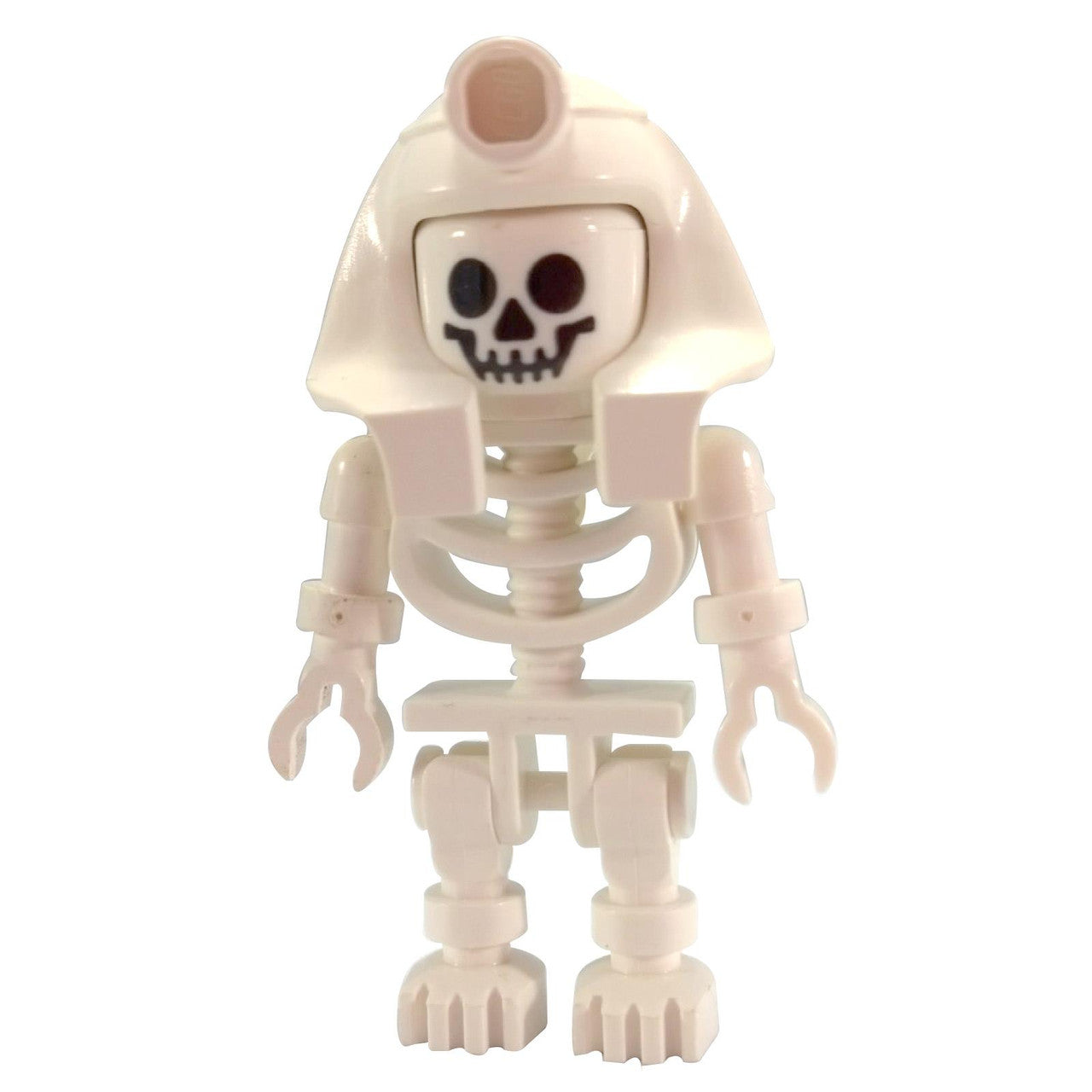 LEGO® Esqueleto Faraó Minifigura – Branco Esqueleto com Branco Capuz de Momia do Tema Aventureiros.