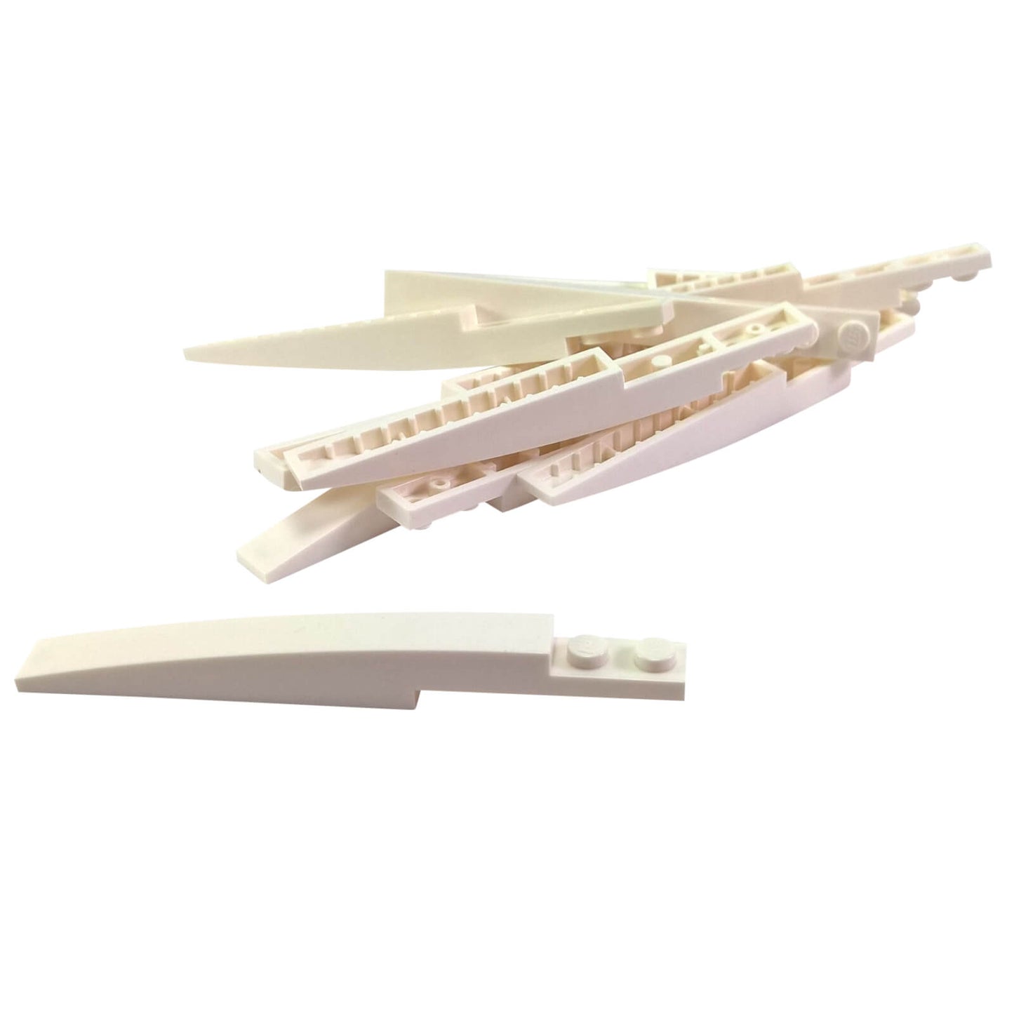 LEGO® Slope Curved 10 x 1 part 85970 white