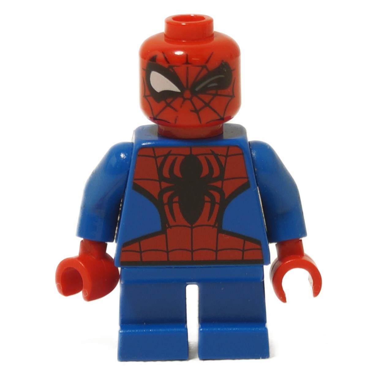 非売品 スパイダーマン トートバッグ ミニフィギュア LEGO® スパイダーマン ミニフィギュア - 短い脚とウィンク (sh0360