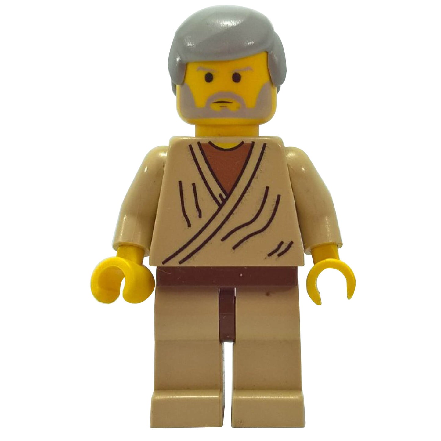 Obi-Wan Kenobi (sw0023) - Clásico Amarillo, Gris Claro Cabello