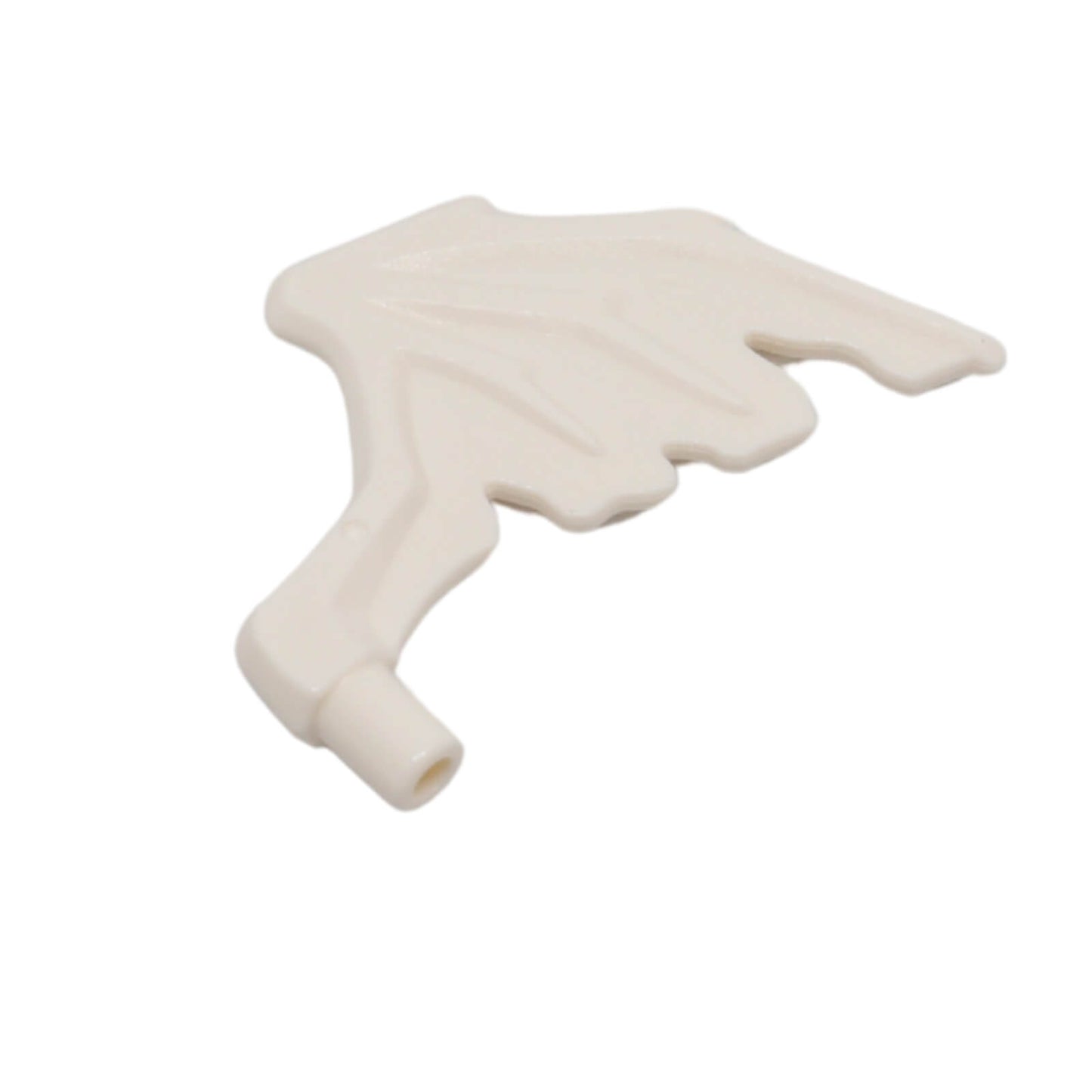 LEGO webbed tattered wing accessory part 5984 white