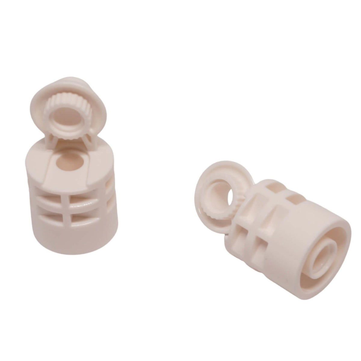 Bianco Cilindro di giunto rotante Technic 1994 con foro per perno e metà sfera di giunto rotante per costruzioni meccaniche LEGO®