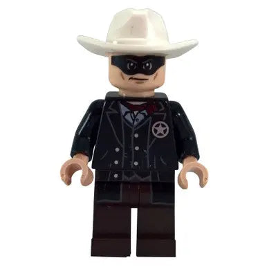 LEGO Lone Ranger minifigure with white hat