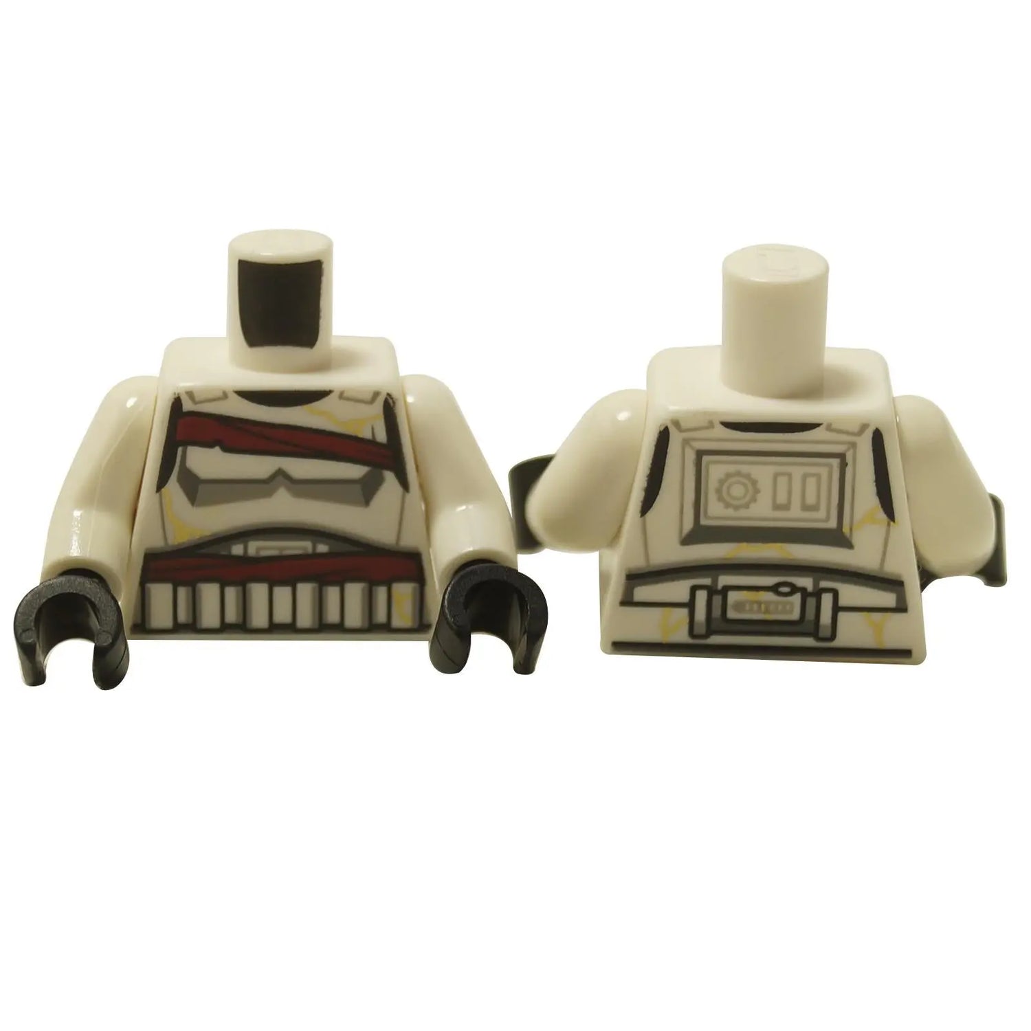 LEGO® Clone Trooper torso 973pb5790c01 with detailed Phase II armor print – example from the LEGO® Star Wars torso collection.