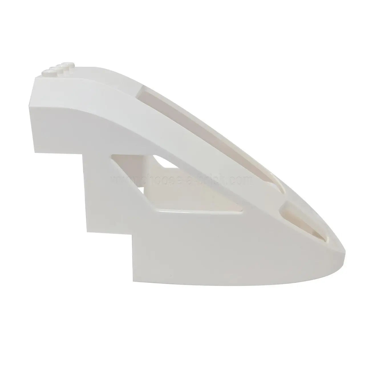 White LEGO® Train Front 6 x 14 x 7 1/3 – Part 15536