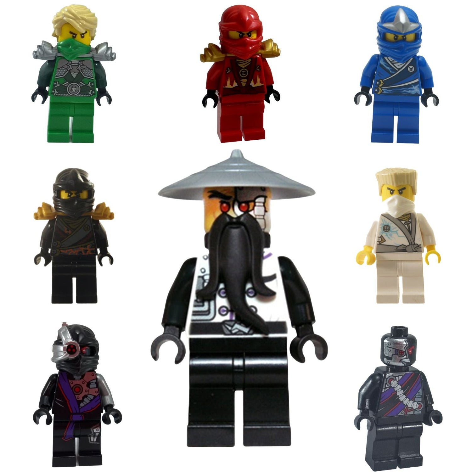 LEGO® NINJAGO® Season 3 Rebooted Minifigures