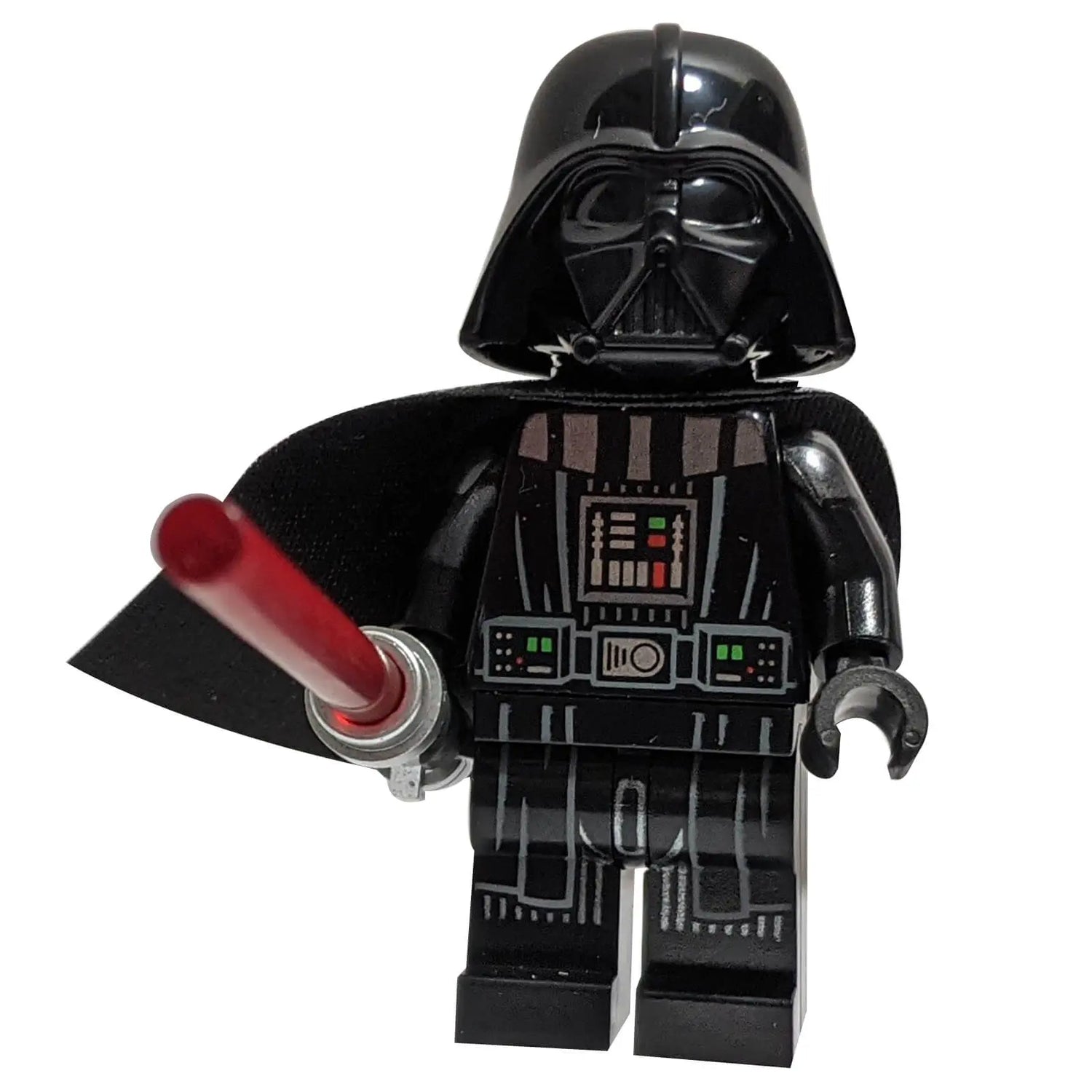 LEGO Darth Vader minifigures with red light saber
