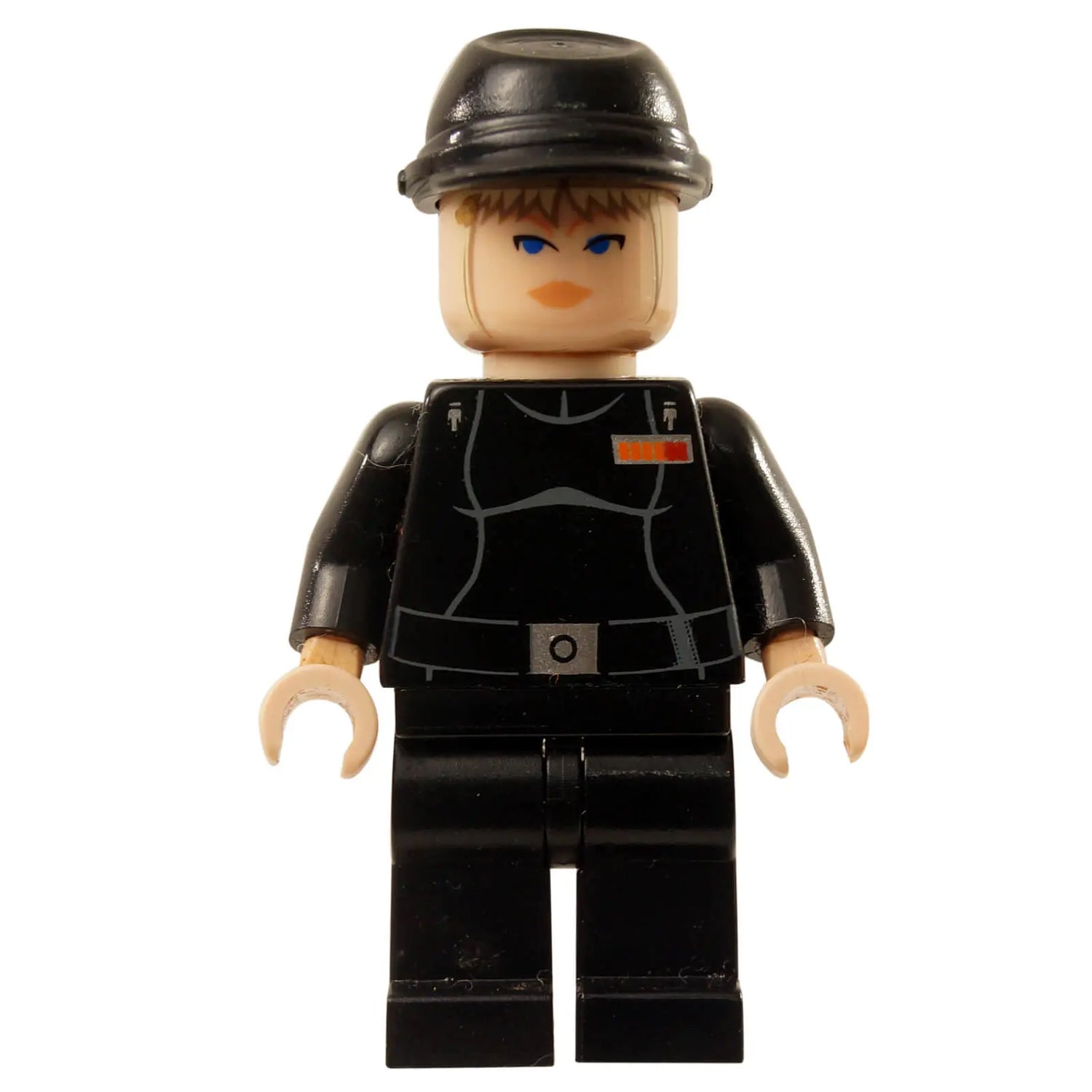 LEGO® Star Wars™ Legends minifigure of Juno Eclipse in black Imperial uniform and cap