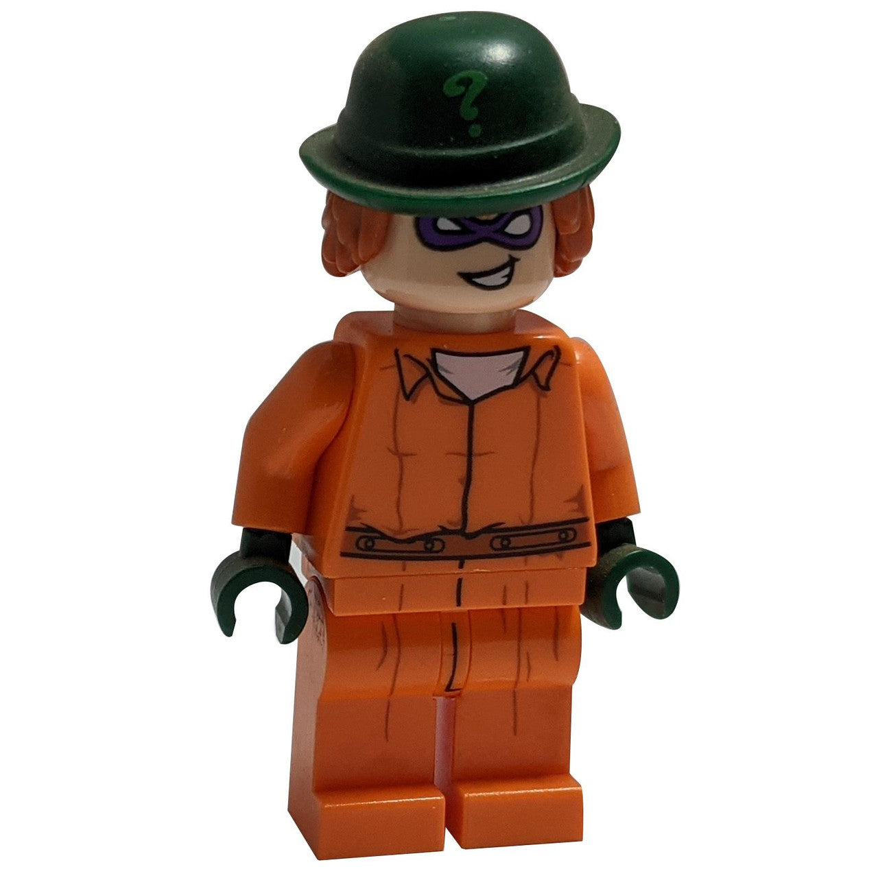 Legu Riddler LEGO® DC Comics Minifigure: The Riddler in Prison Clothes (sh344) – www ...