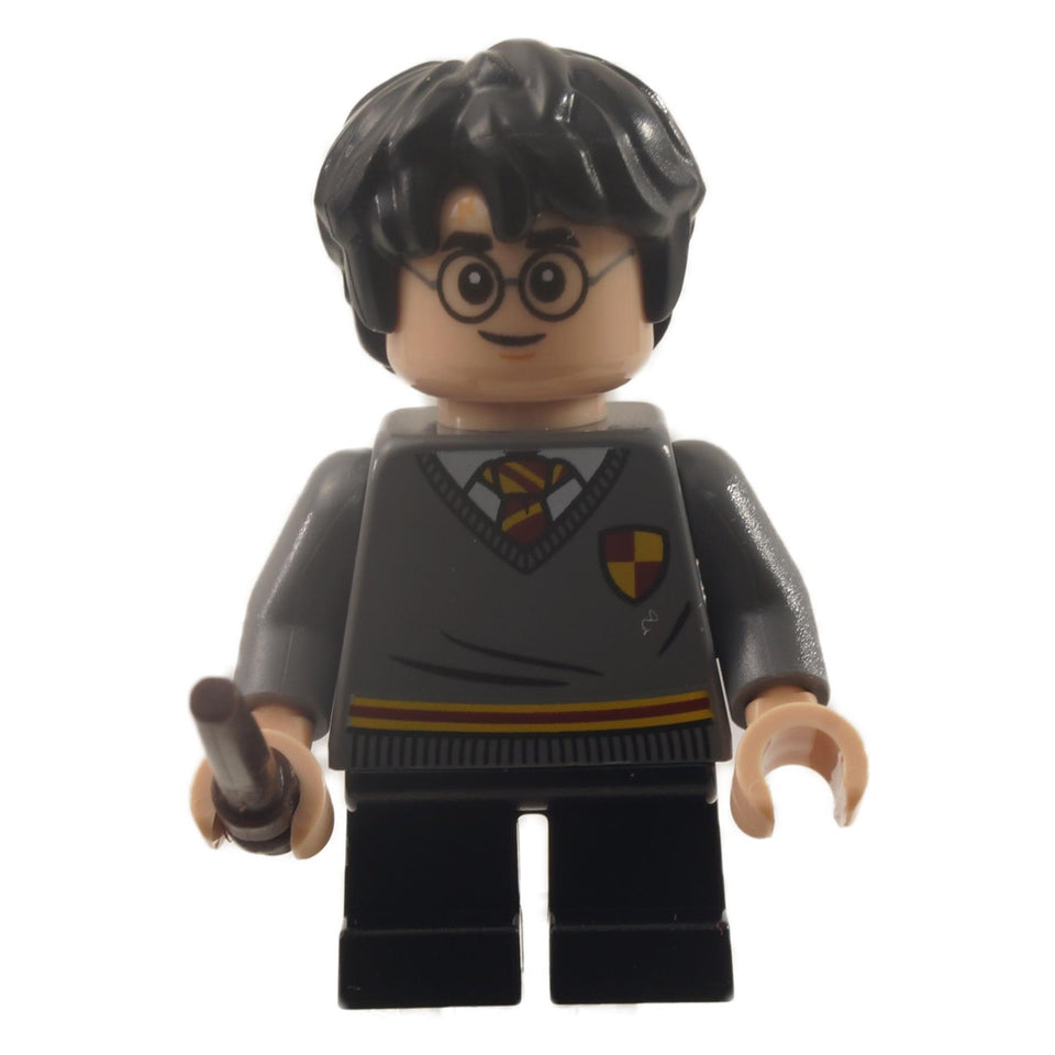 Harry Potter, Suéter de Gryffindor con emblema, Negro Piernas cortas con arma
