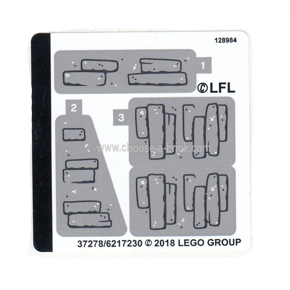 Samolepka pro Set 75200 - 37278-6217230 - LEGO Díly a Díly
