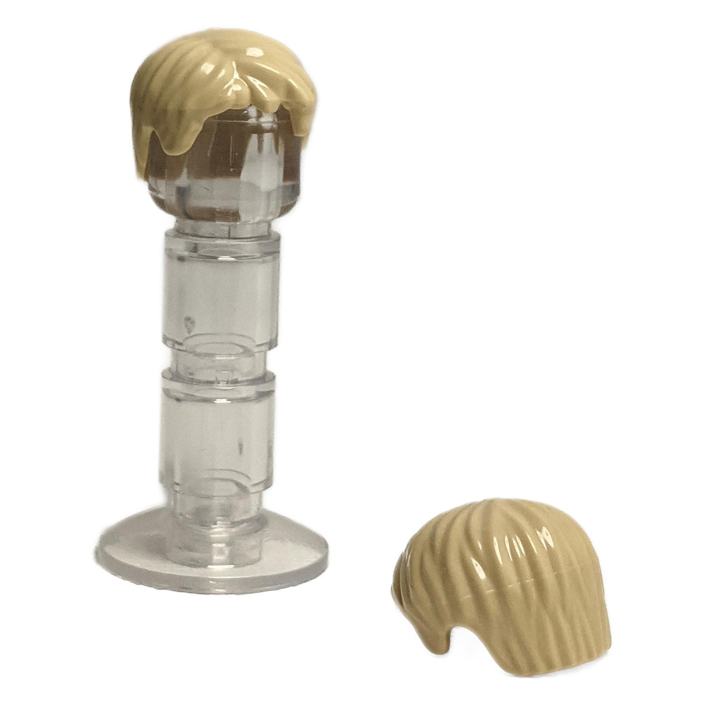 Minifigure, Hair Short Tousled with Side Part 62810