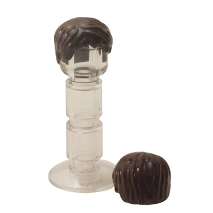 Minifigure, Hair Short Tousled with Side Part 62810