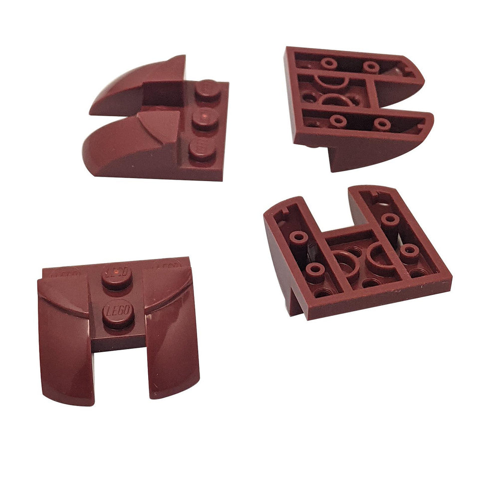 Wedge 3 x 3 Curved with Cutout