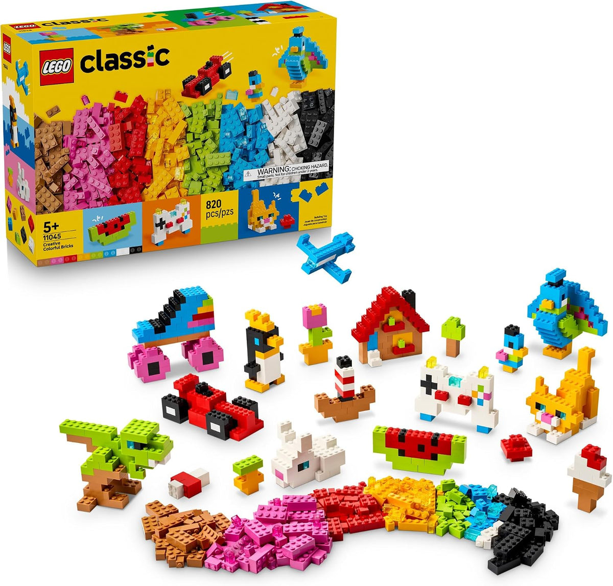 Creative Colorful Bricks 11045