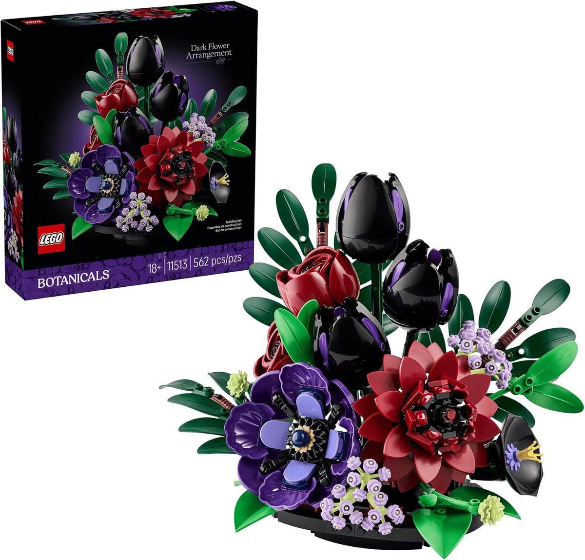 Dark Flower Arrangement 11513