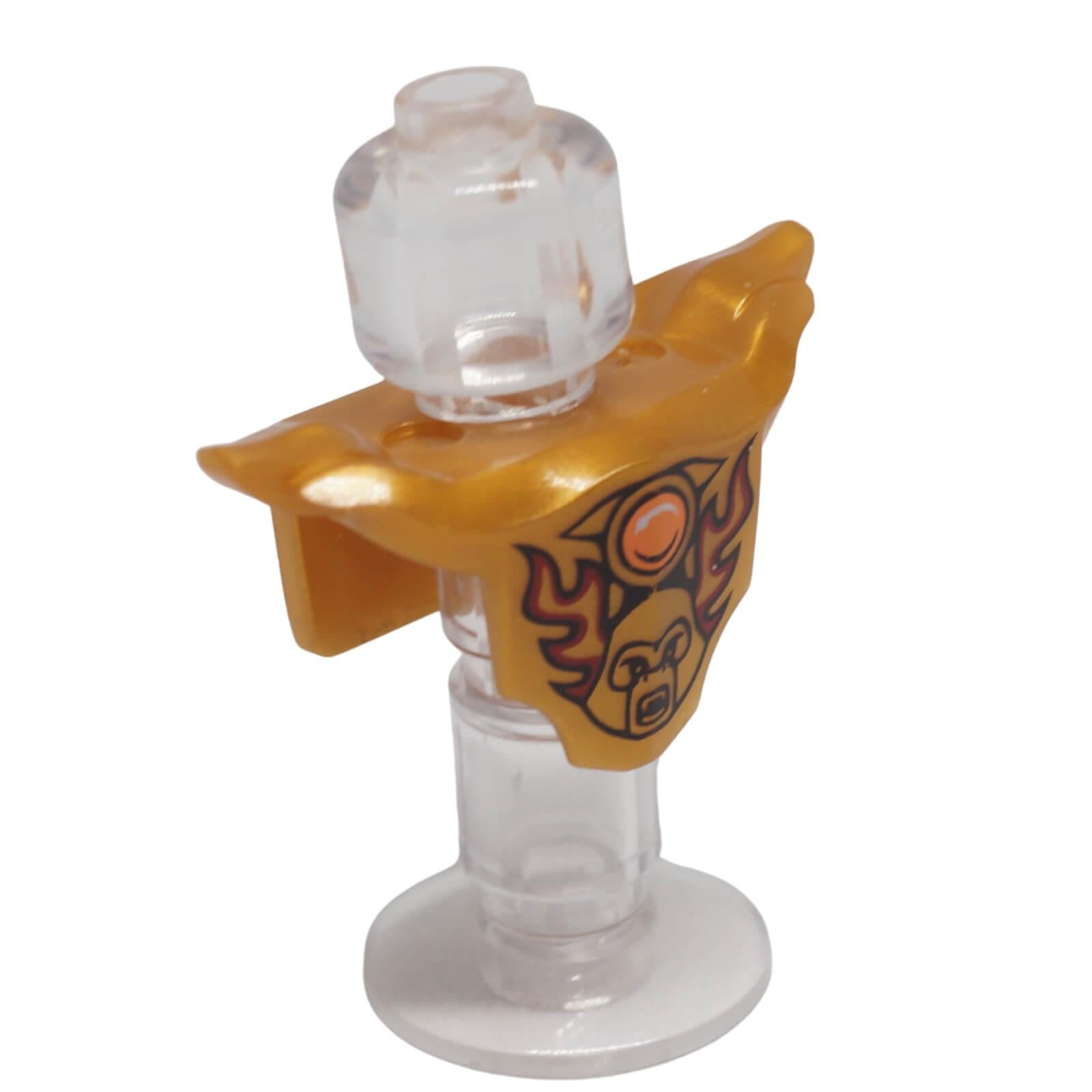 LEGO® pearl gold Fire Chi gorilla minifigure armour breastplate 18398pb02
