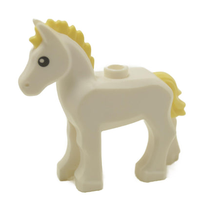 Horse Foal – Bright Light Yellow Mane & Tail (82445pb02)
