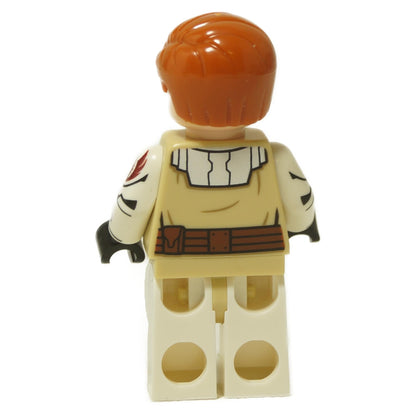 Vista trasera de LEGO® Star Wars Obi-Wan Kenobi Guerras Clon Minifigura sw1424