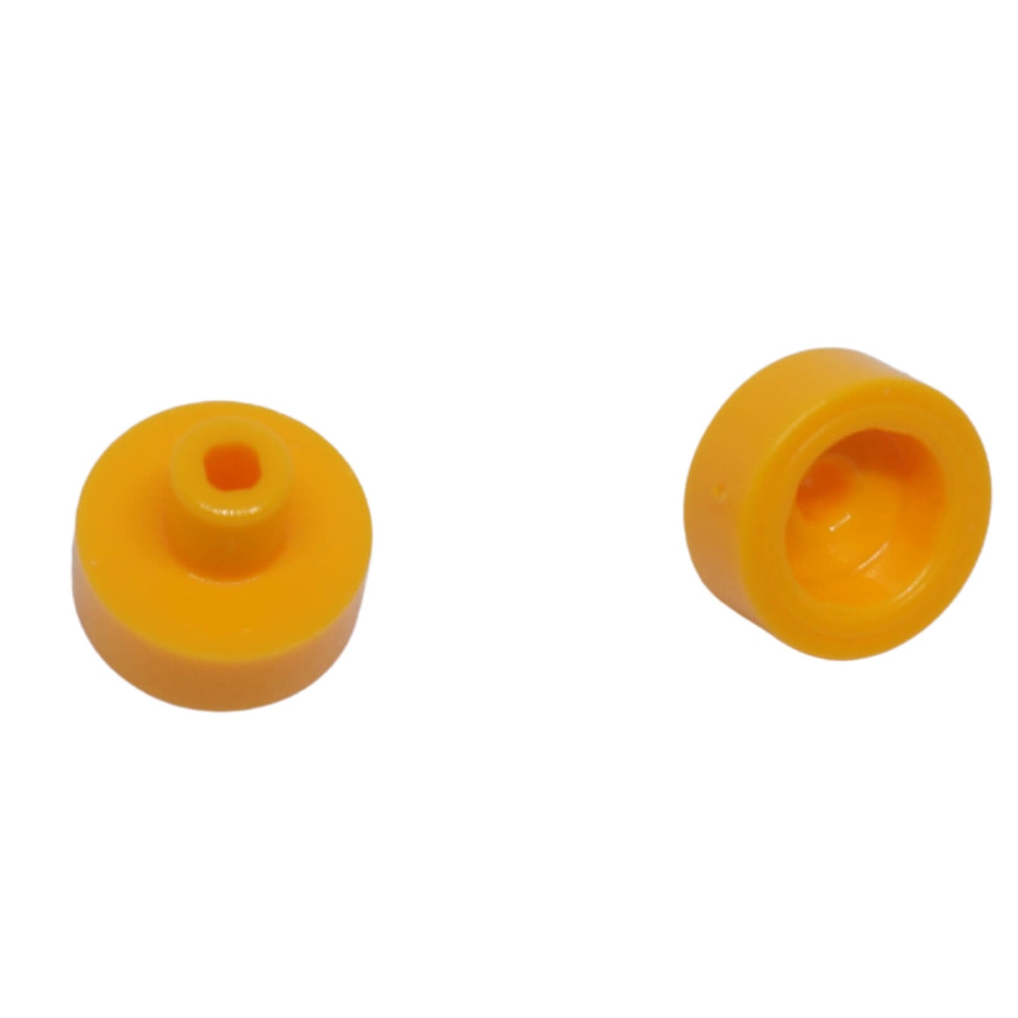 LEGO® 20482 Tile, Round 1 x 1 with Bar and Pin Holder in bright light orange