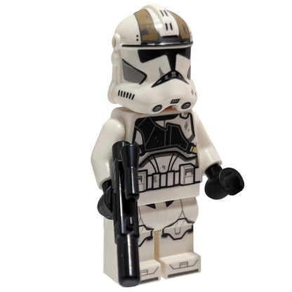 LEGO ميني فيغور جندي مدرع من جنود الاستنساخ، كتيبة الهجوم 212 (المرحلة 2) (75337) مع سلاح - sw1236wpnew (لقطة ديناميكية)
