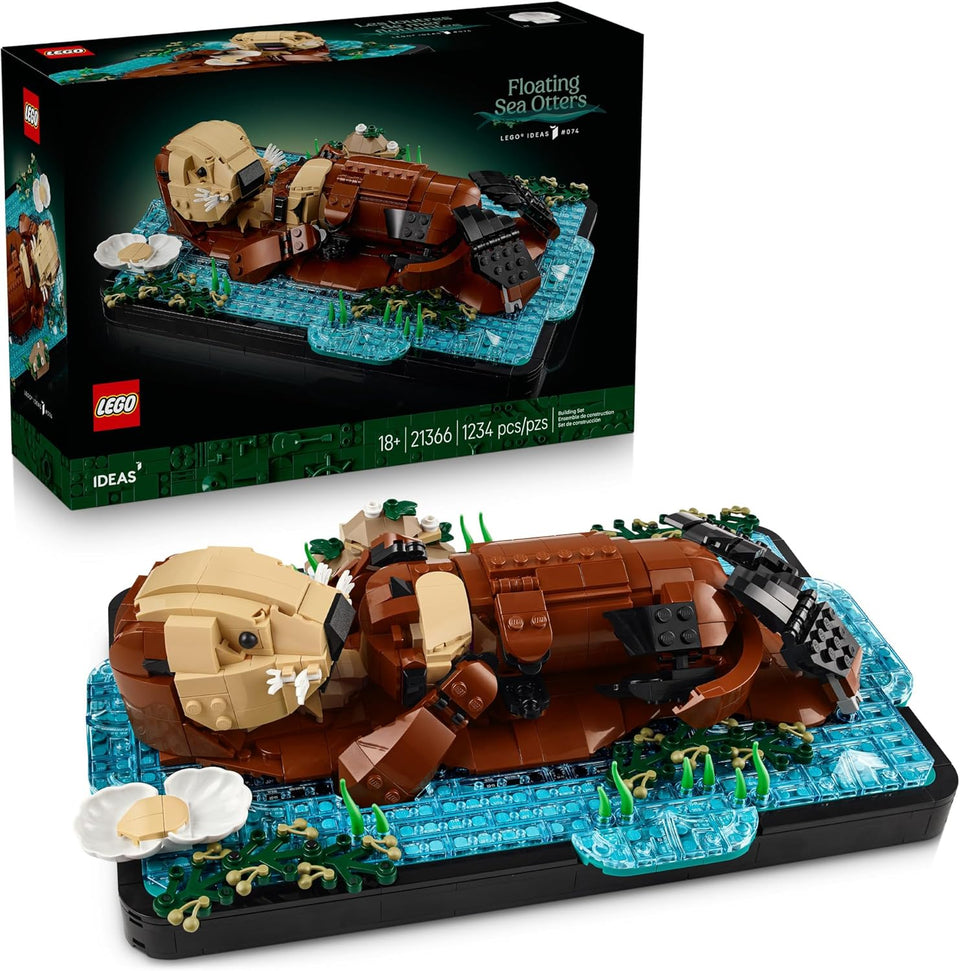 Floating Sea Otters - 21366